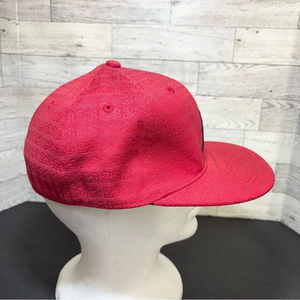 Nike Air Jordan Red 23 all over print Cap Hat Size Youth‎